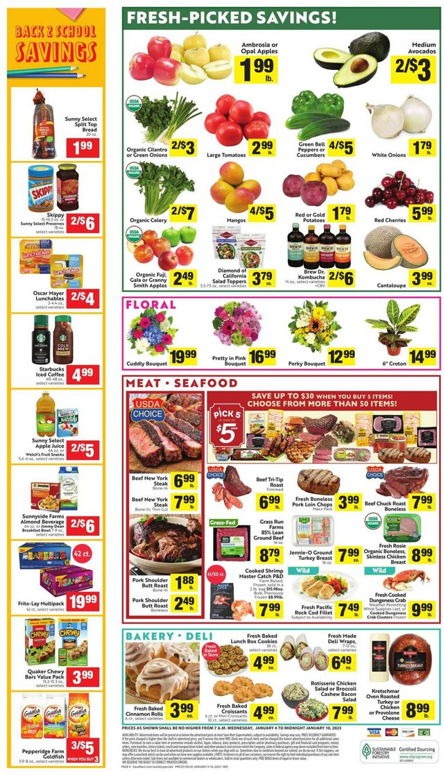 Save Mart Ad from 01/04/2023