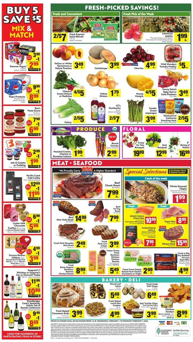 Save Mart Ad from 02/01/2023