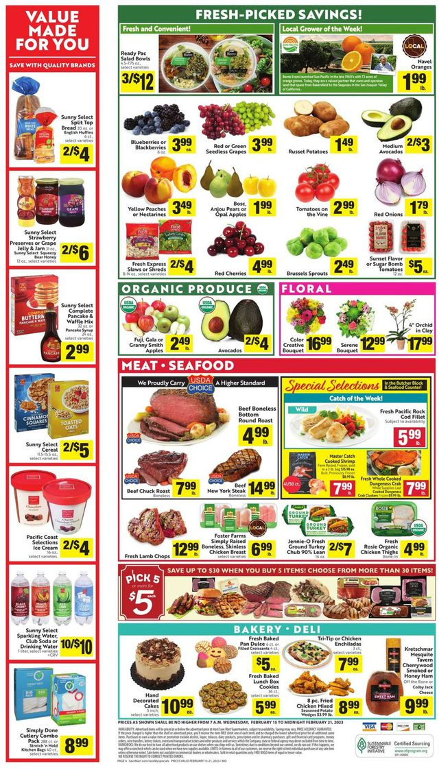 Save Mart Ad from 02/15/2023