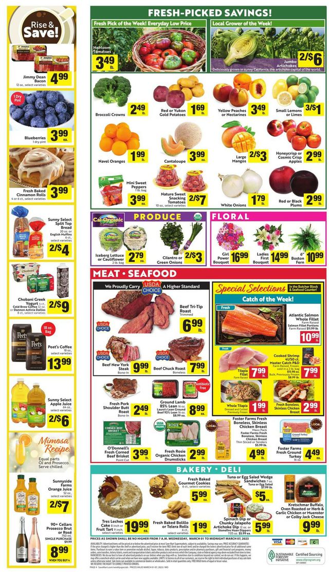 Save Mart Ad from 03/01/2023