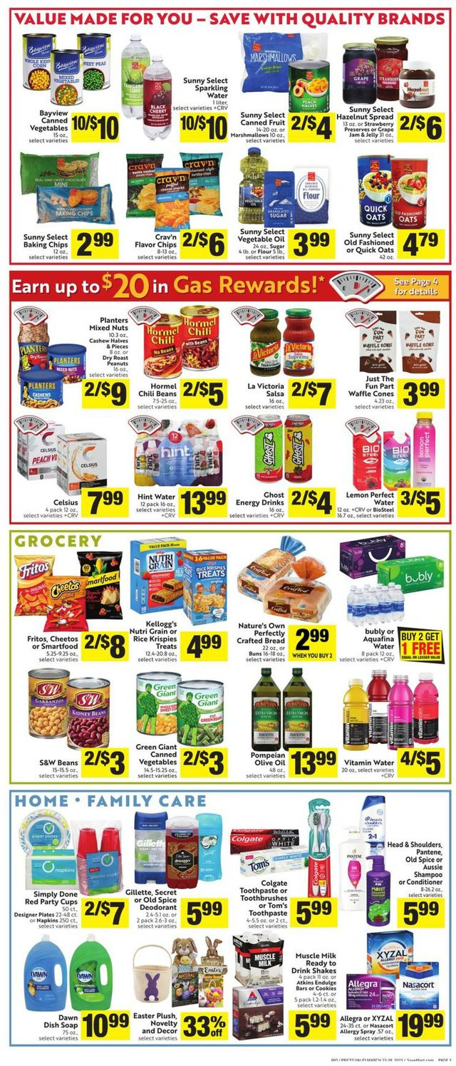 Save Mart Ad from 03/22/2023