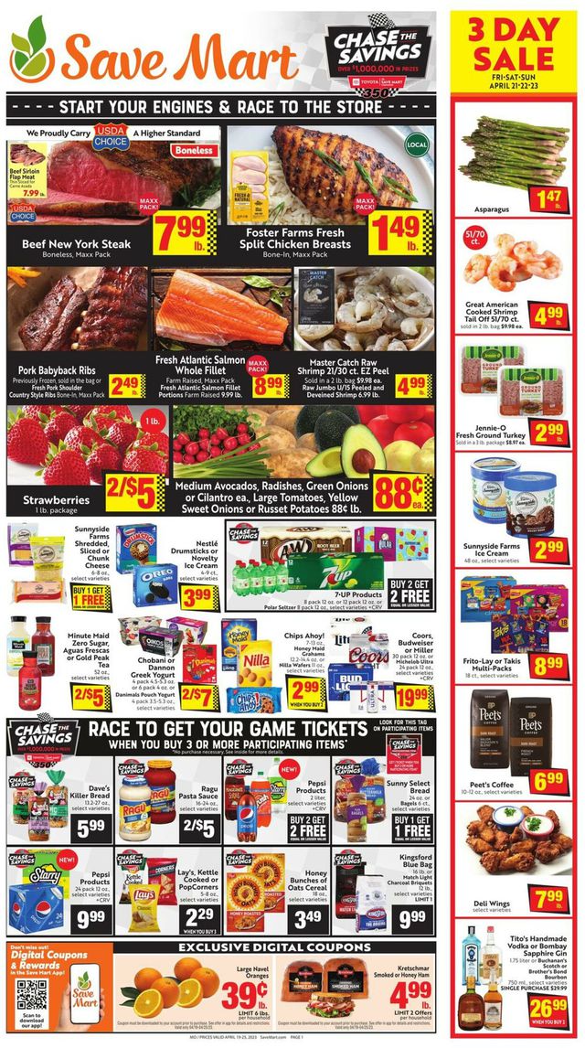 Save Mart Ad from 04/19/2023
