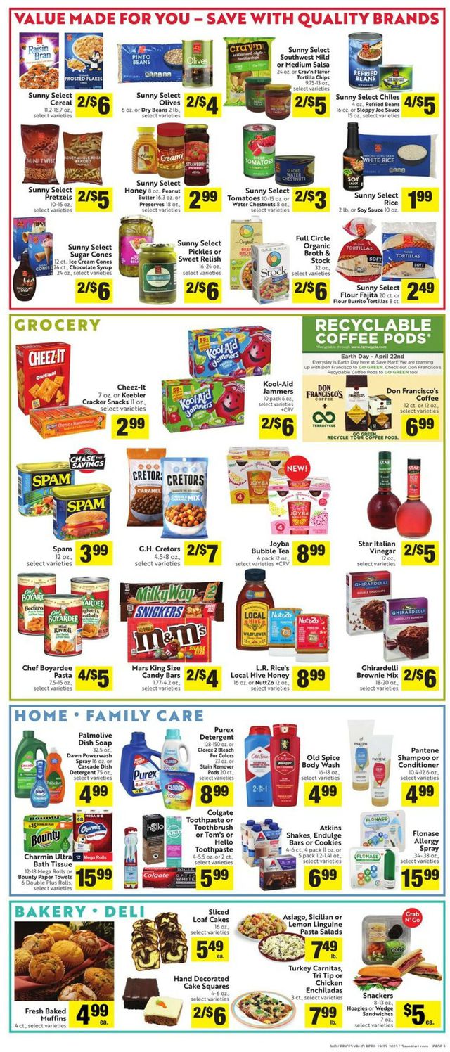 Save Mart Ad from 04/19/2023