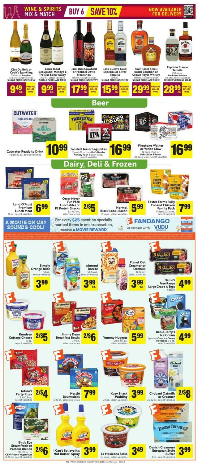 Save Mart Ad from 01/10/2024