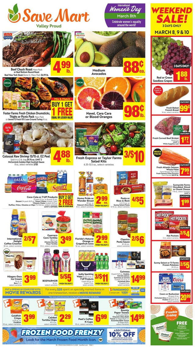 Save Mart Ad from 03/06/2024