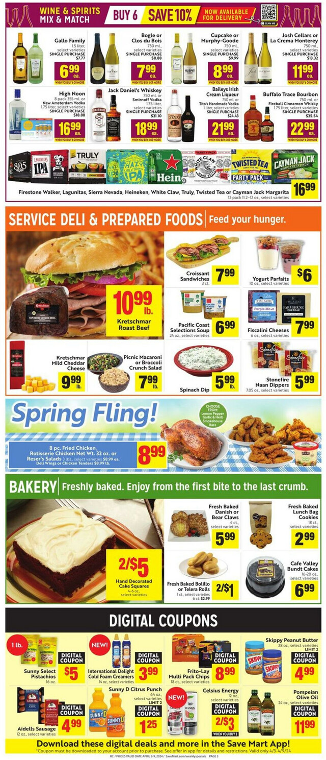 Save Mart Ad from 04/03/2024