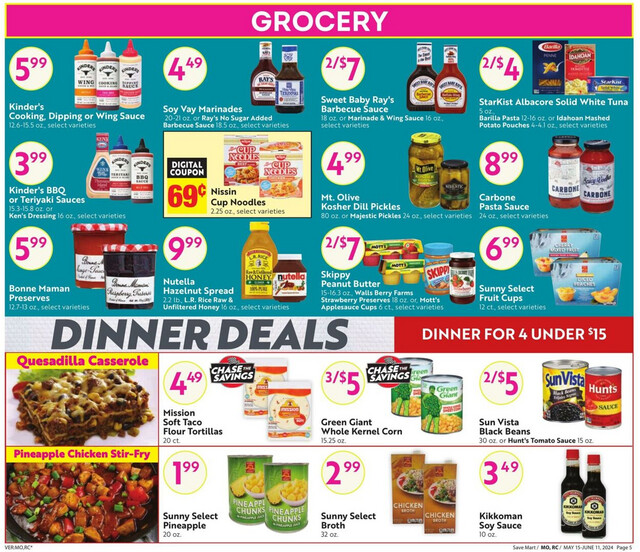 Save Mart Ad from 05/15/2024