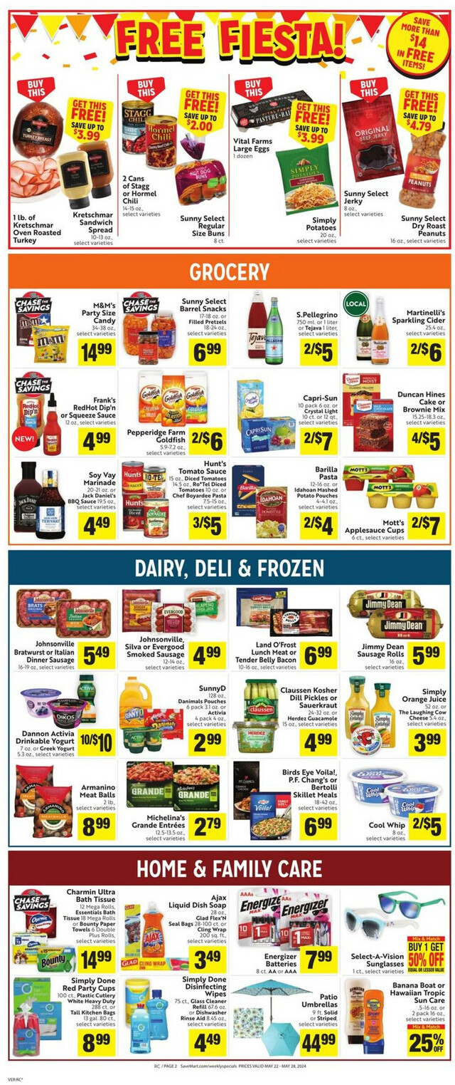 Save Mart Ad from 05/22/2024