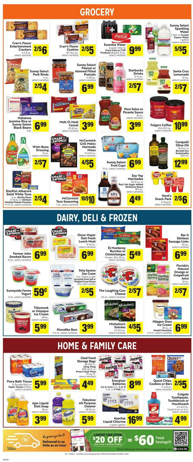 Save Mart Ad from 05/29/2024