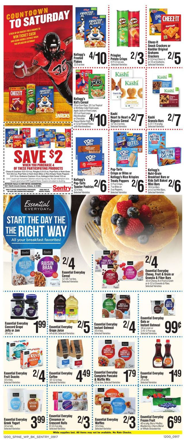 Sentry Ad from 09/17/2020