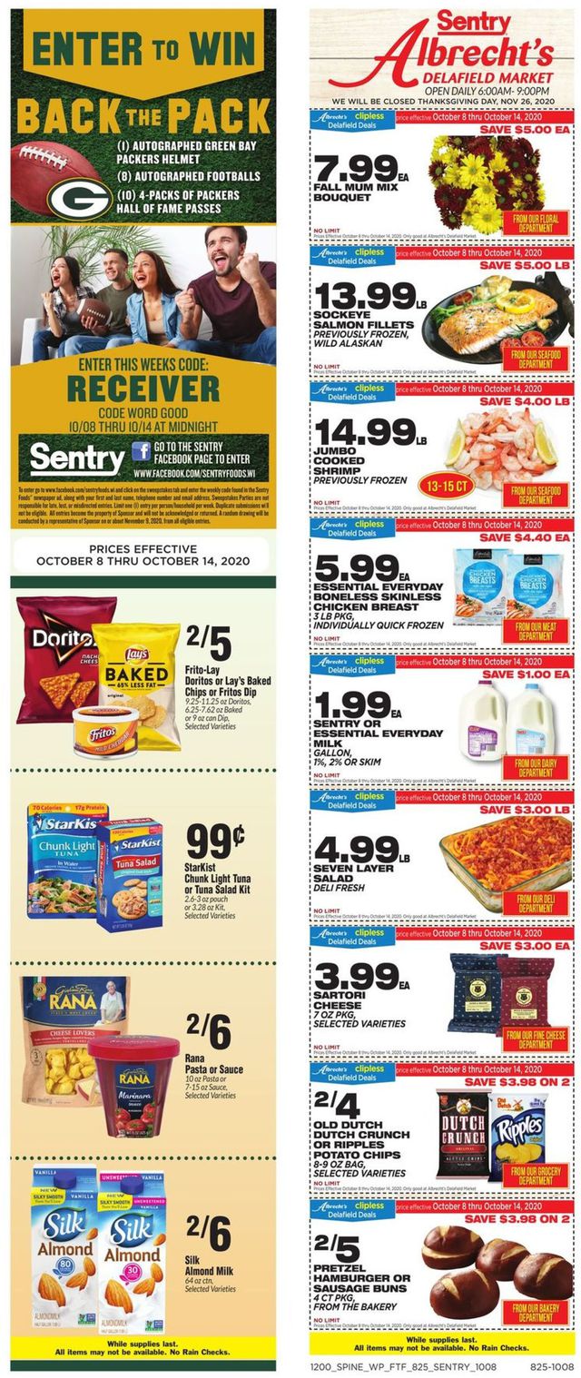 Sentry Ad from 10/08/2020