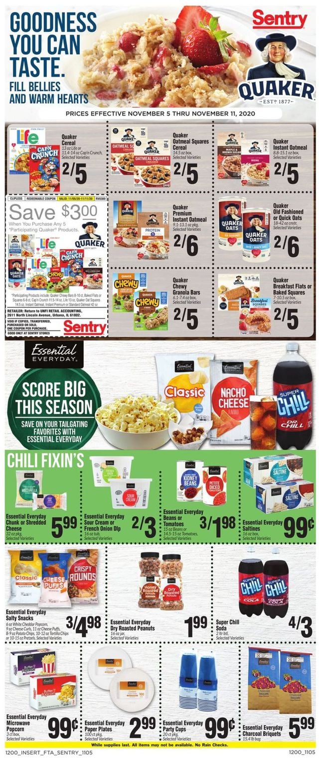 Sentry Ad from 11/05/2020