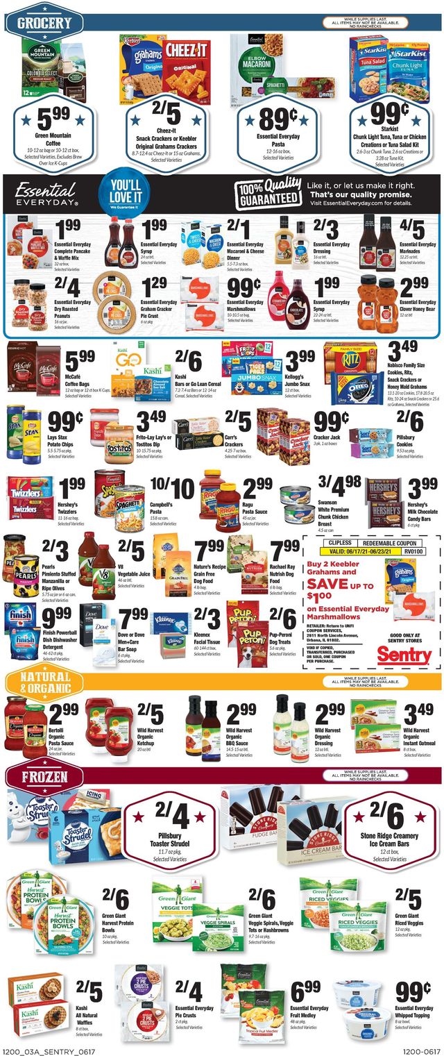 Sentry Ad from 06/17/2021