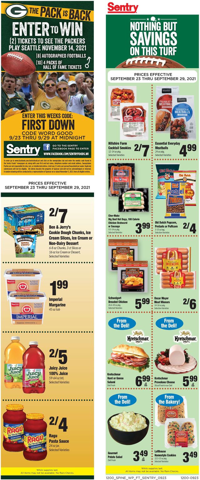 Sentry Ad from 09/23/2021