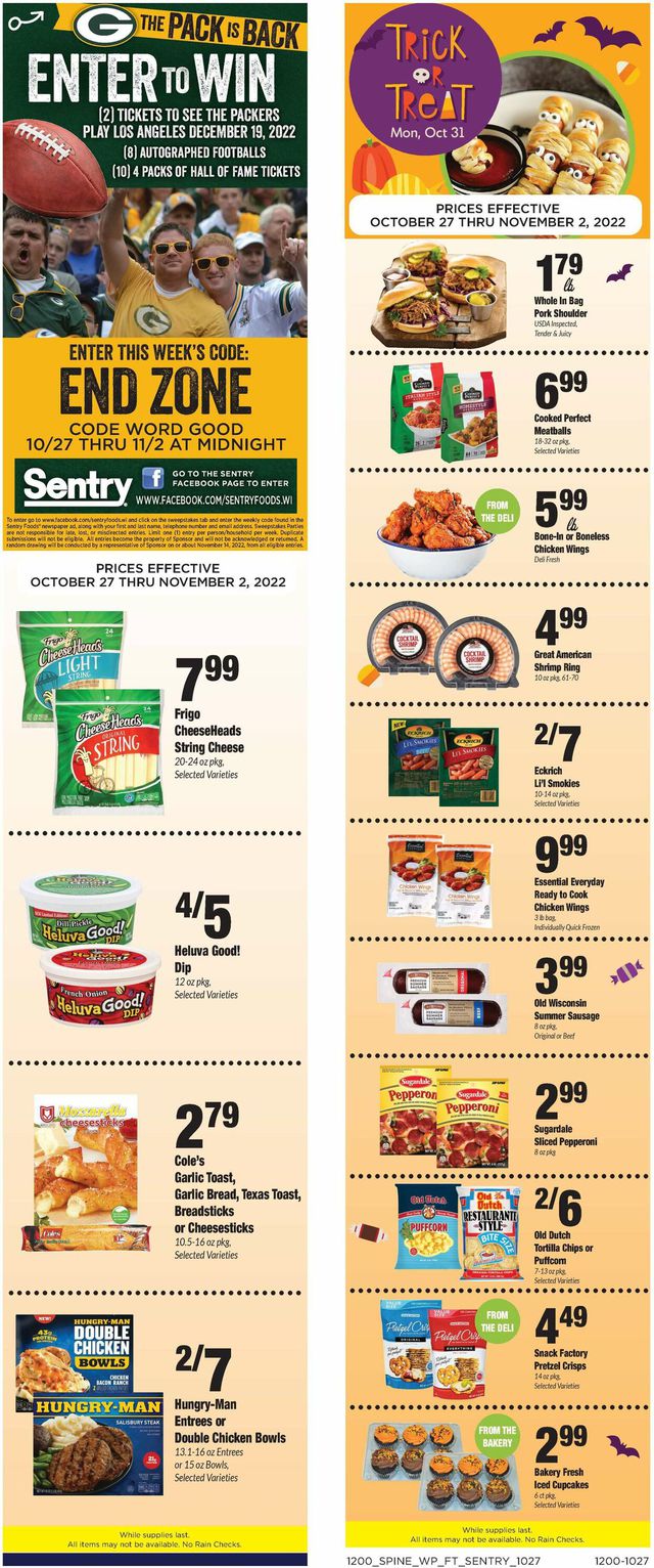 Sentry Ad from 10/27/2022