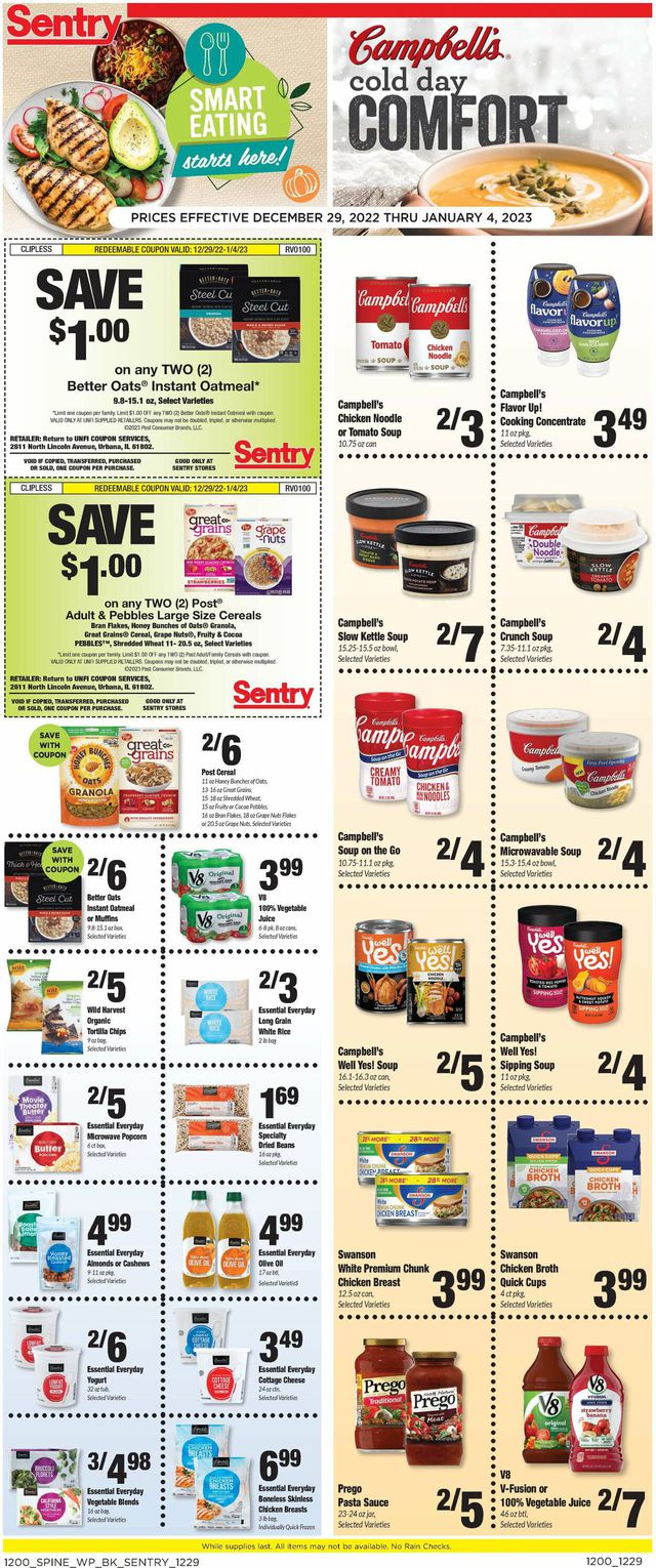 Sentry Ad from 12/29/2022