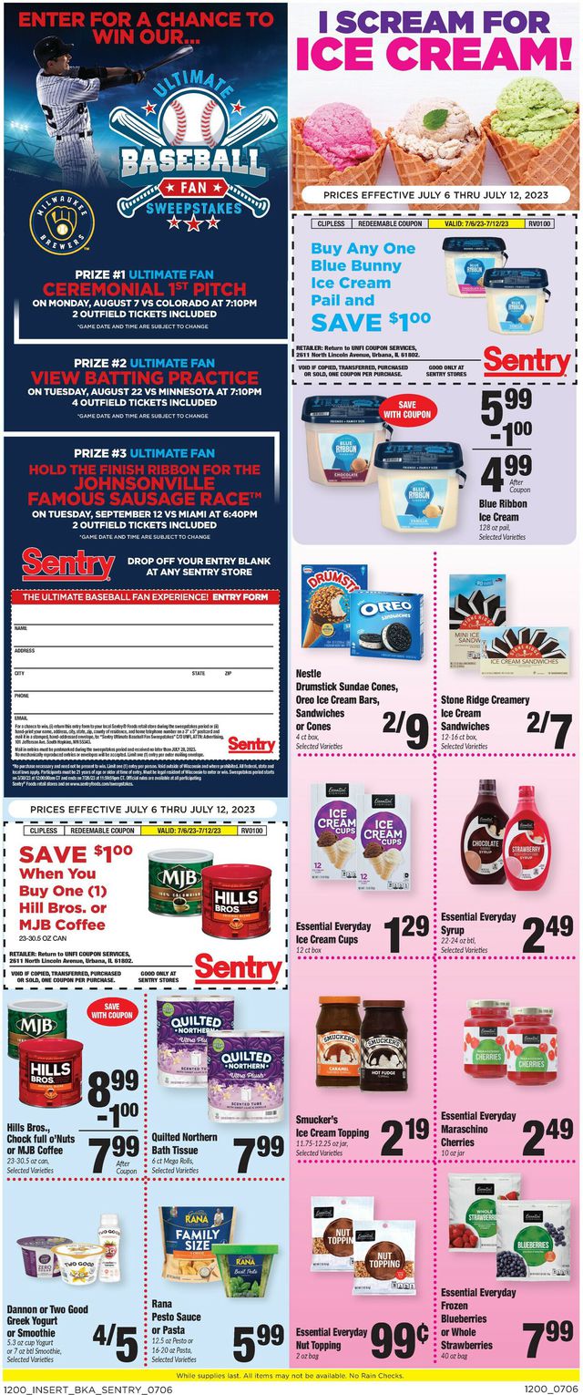 Sentry Ad from 07/06/2023