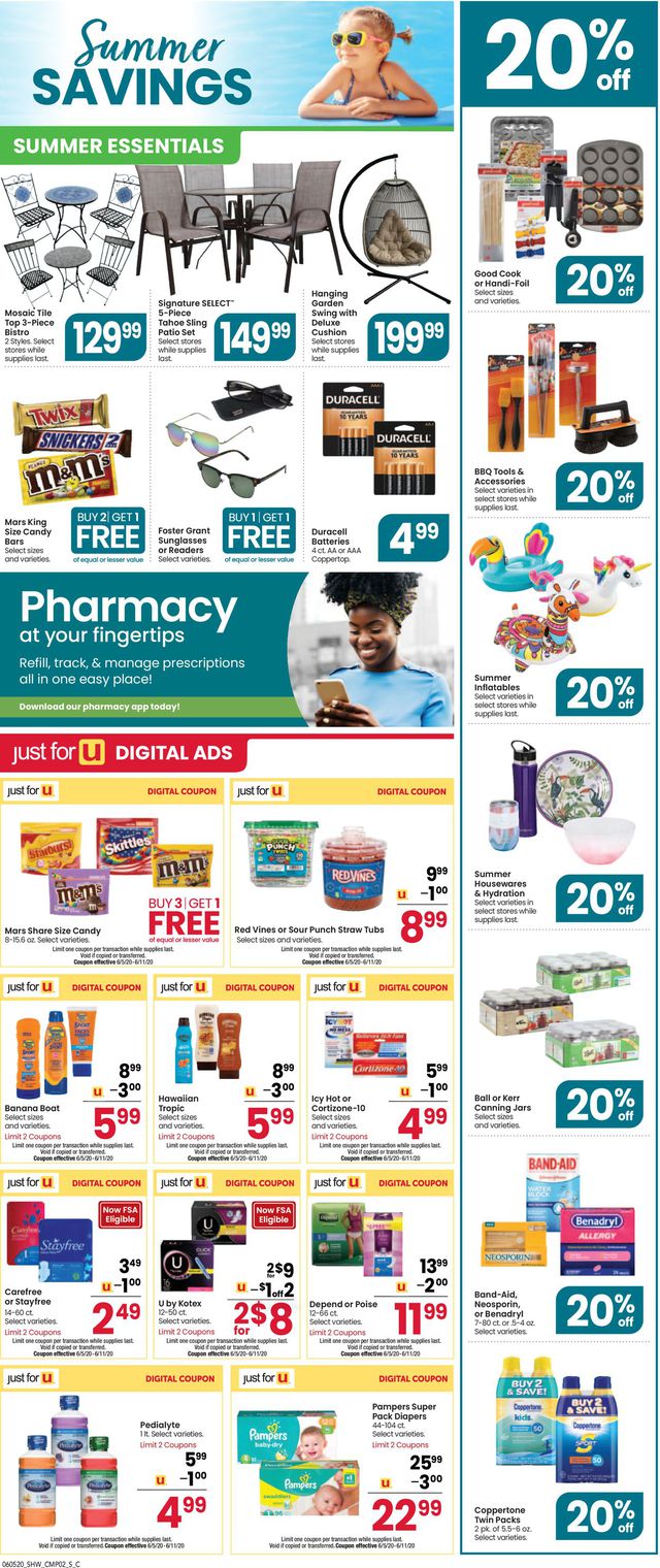 Shaw’s Ad from 06/05/2020