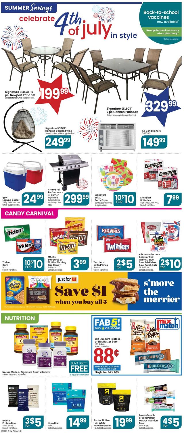 Shaw’s Ad from 07/02/2021