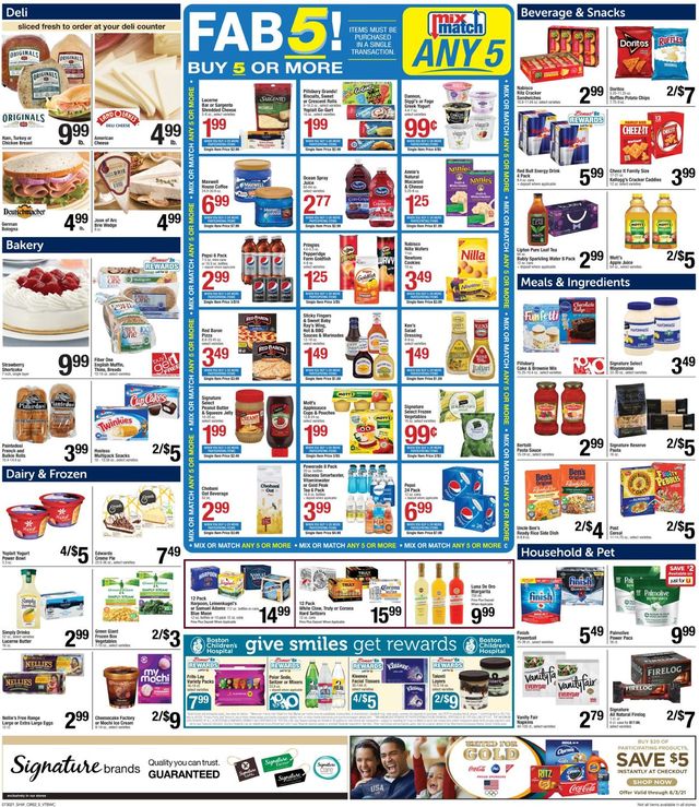 Shaw’s Ad from 07/30/2021