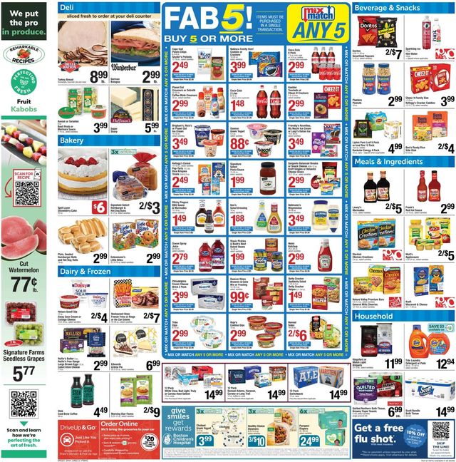 Shaw’s Ad from 09/03/2021