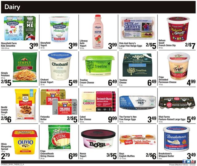 Shaw’s Ad from 04/08/2022