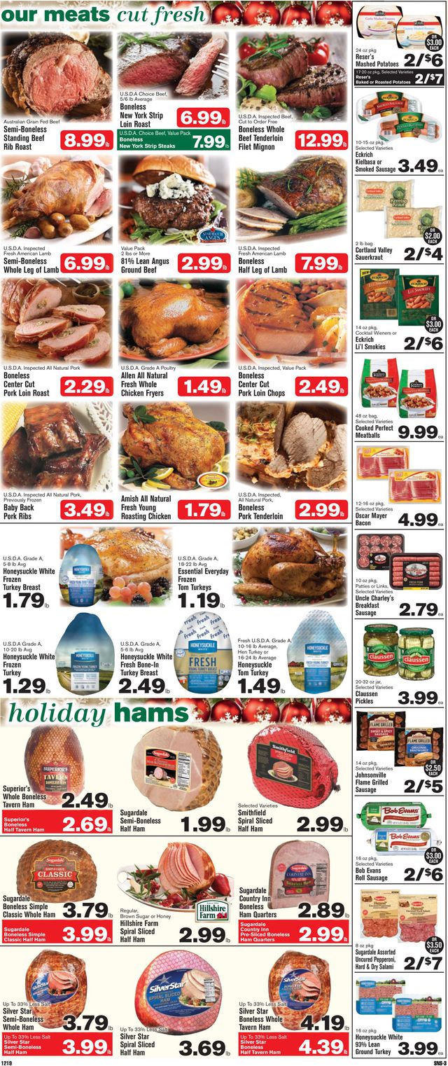 Shop ‘n Save (Pittsburgh) Ad from 12/19/2019