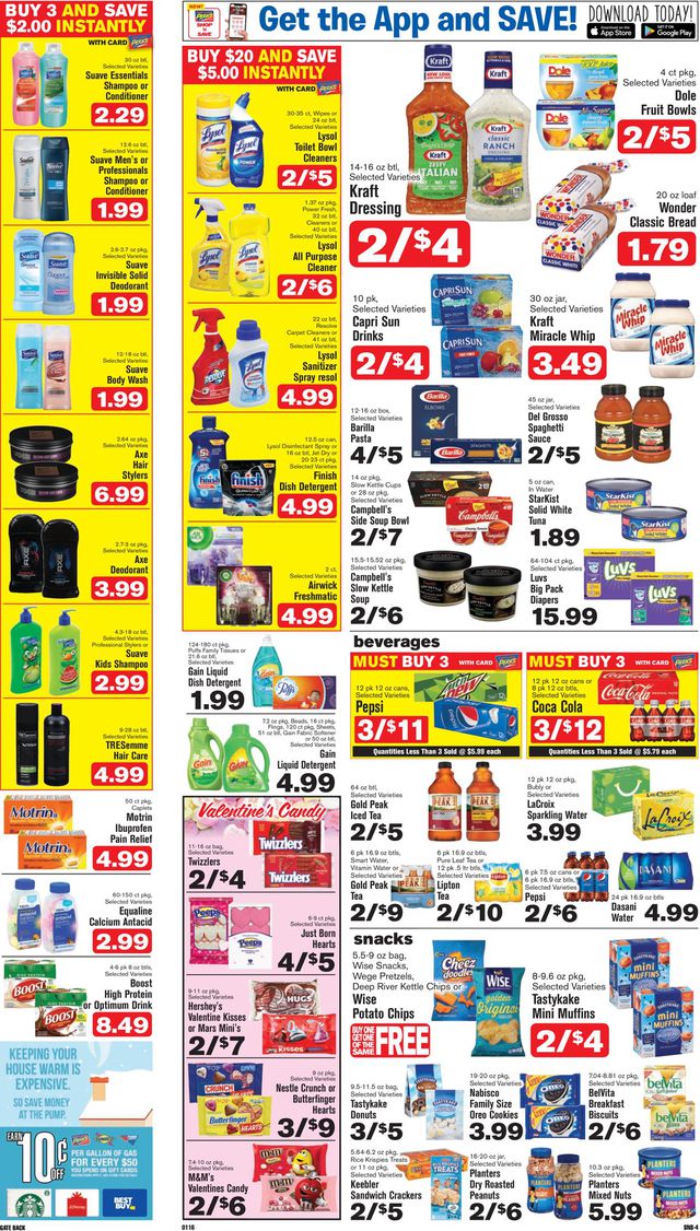 Shop ‘n Save (Pittsburgh) Ad from 01/16/2020