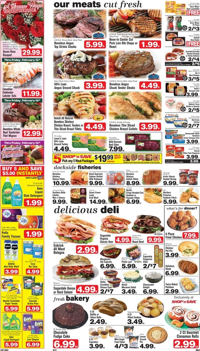 Shop ‘n Save (Pittsburgh) Ad from 02/13/2020