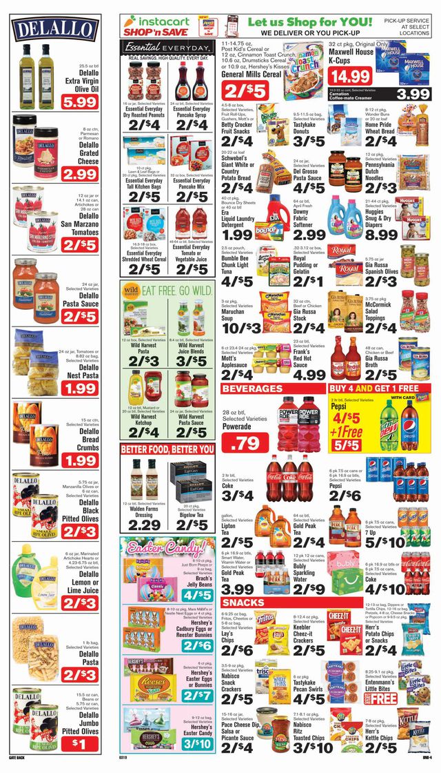 Shop ‘n Save (Pittsburgh) Ad from 03/19/2020
