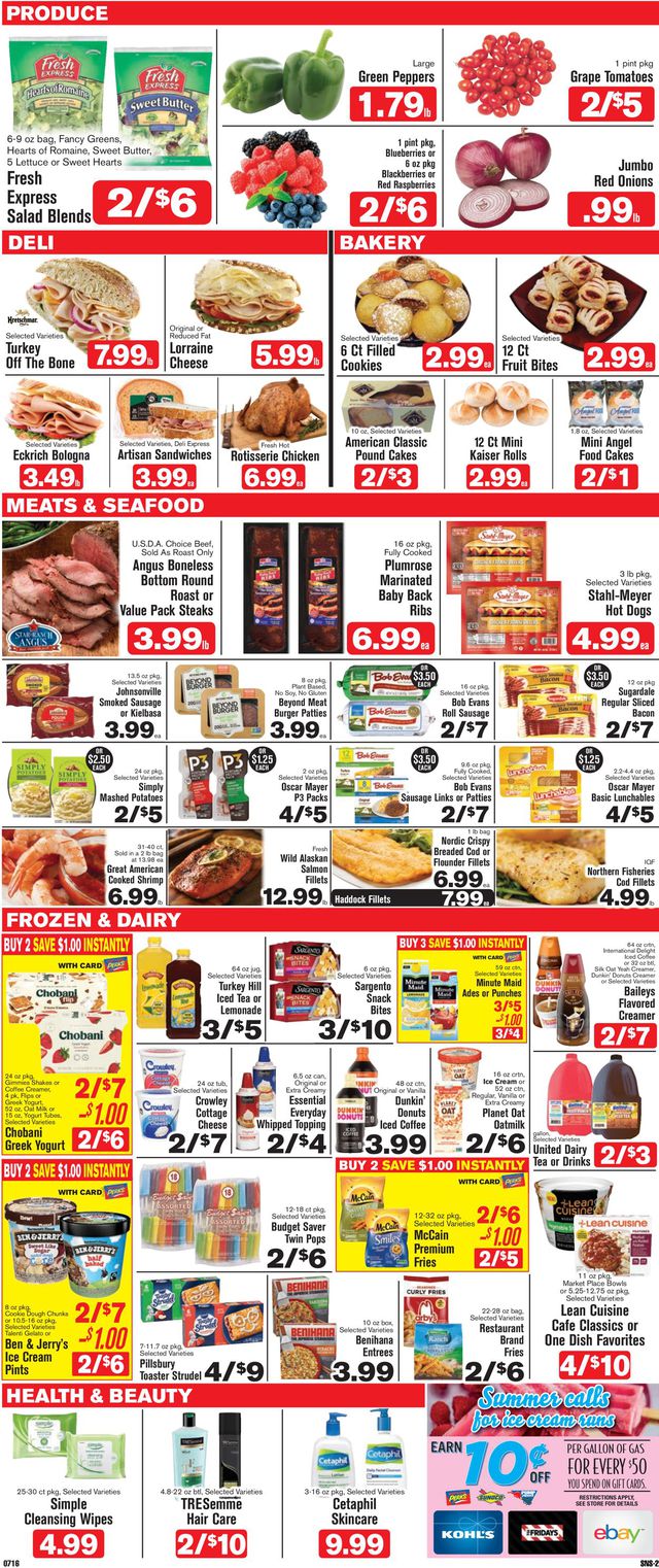Shop ‘n Save (Pittsburgh) Ad from 07/16/2020