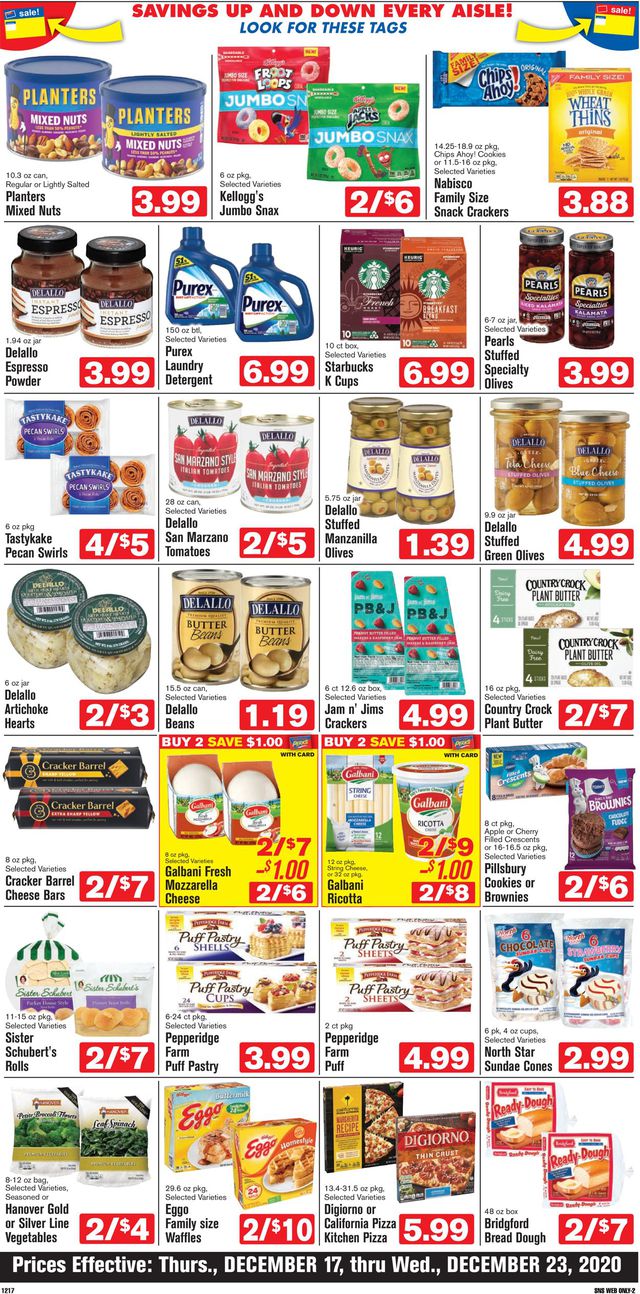 Shop ‘n Save (Pittsburgh) Ad from 12/17/2020