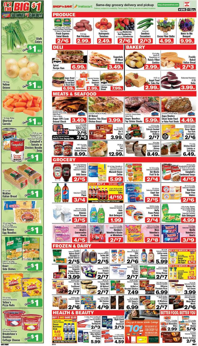 Shop ‘n Save (Pittsburgh) Ad from 01/14/2021
