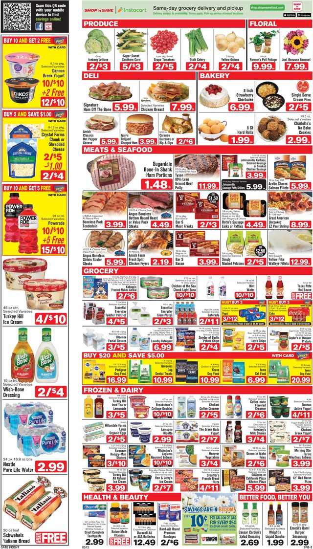 Shop ‘n Save (Pittsburgh) Ad from 05/13/2021