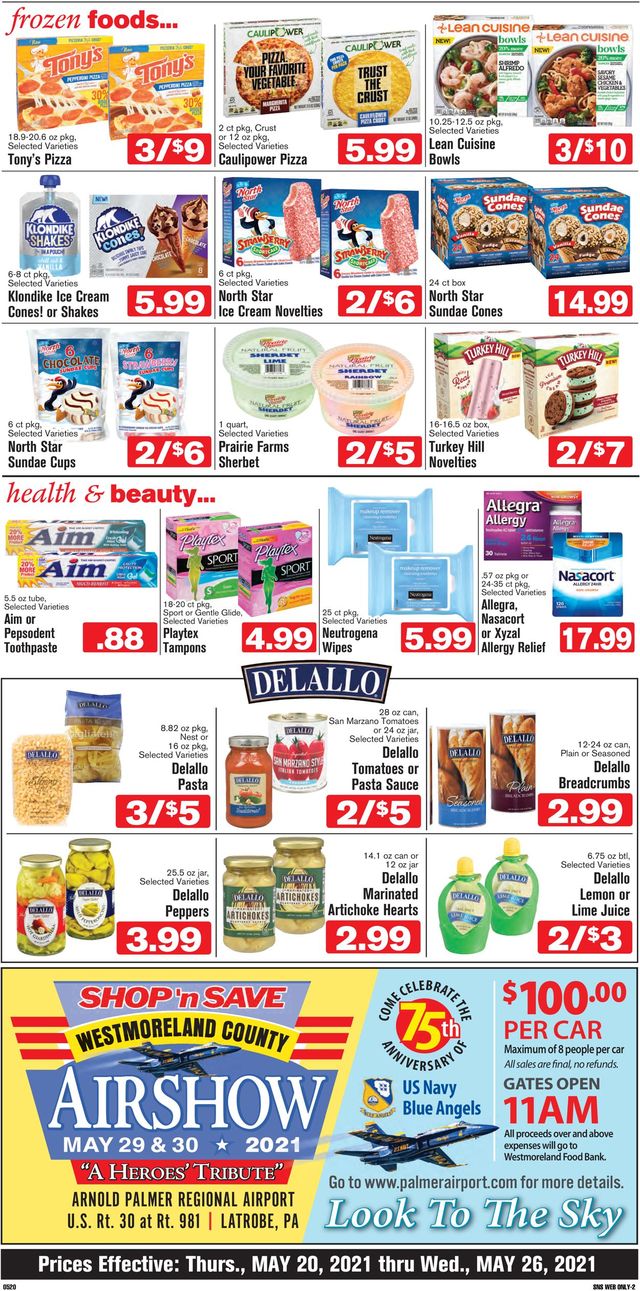 Shop ‘n Save (Pittsburgh) Ad from 05/20/2021