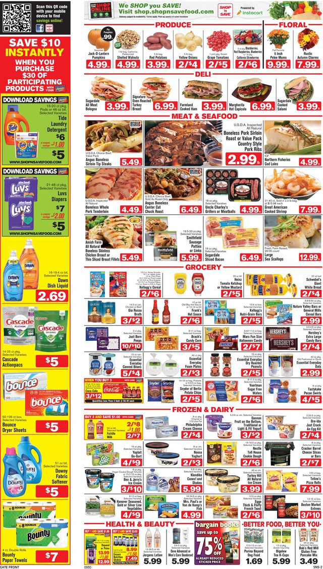 Shop ‘n Save (Pittsburgh) Ad from 09/30/2021