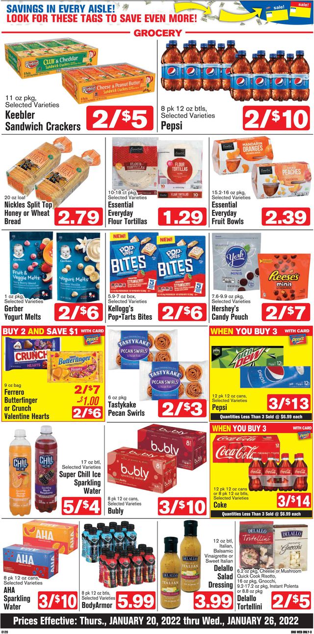 Shop ‘n Save (Pittsburgh) Ad from 01/20/2022