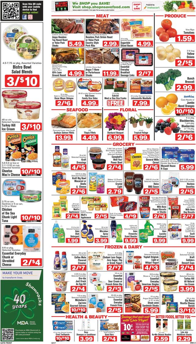 Shop ‘n Save (Pittsburgh) Ad from 02/17/2022