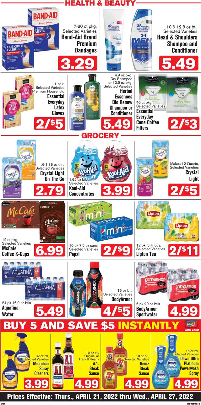 Shop ‘n Save (Pittsburgh) Ad from 04/21/2022