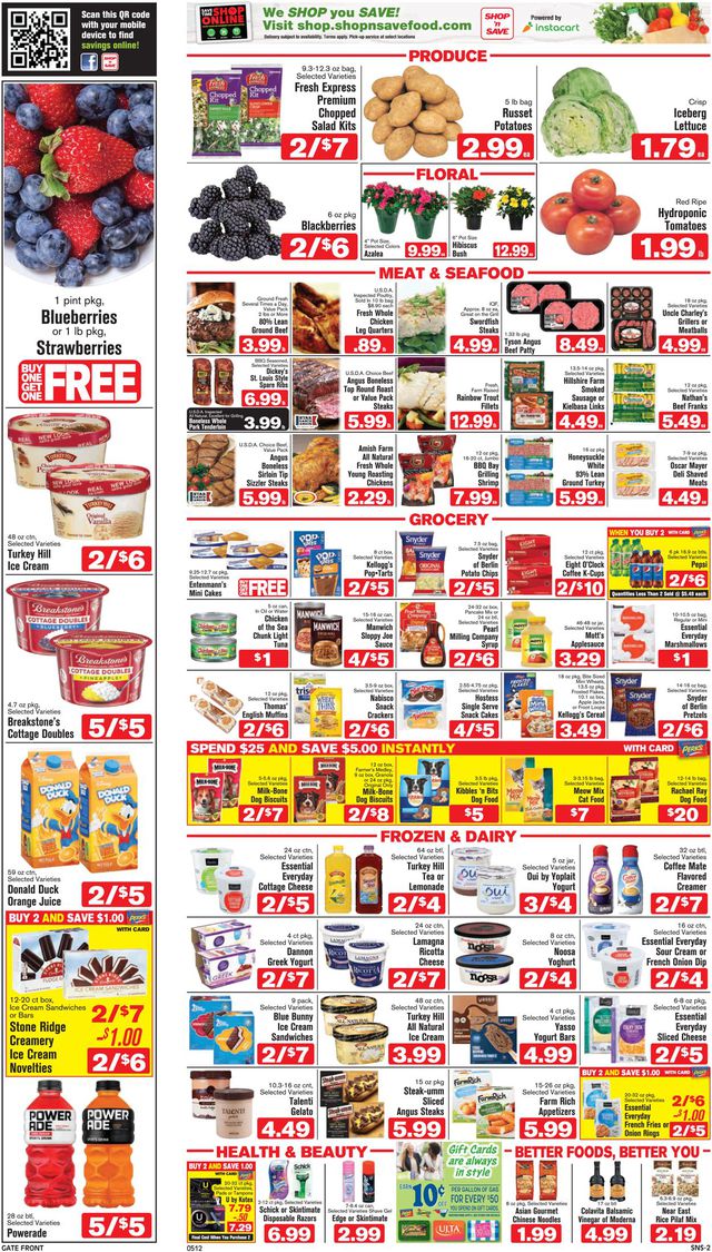 Shop ‘n Save (Pittsburgh) Ad from 05/12/2022