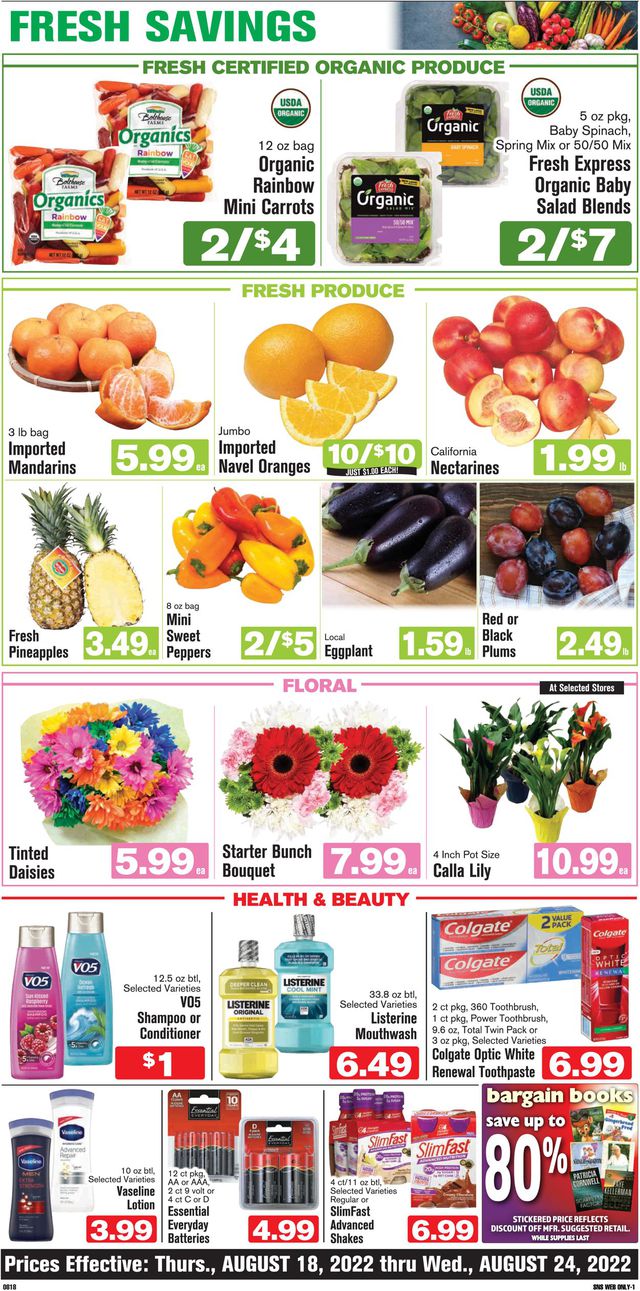 Shop ‘n Save (Pittsburgh) Ad from 08/18/2022