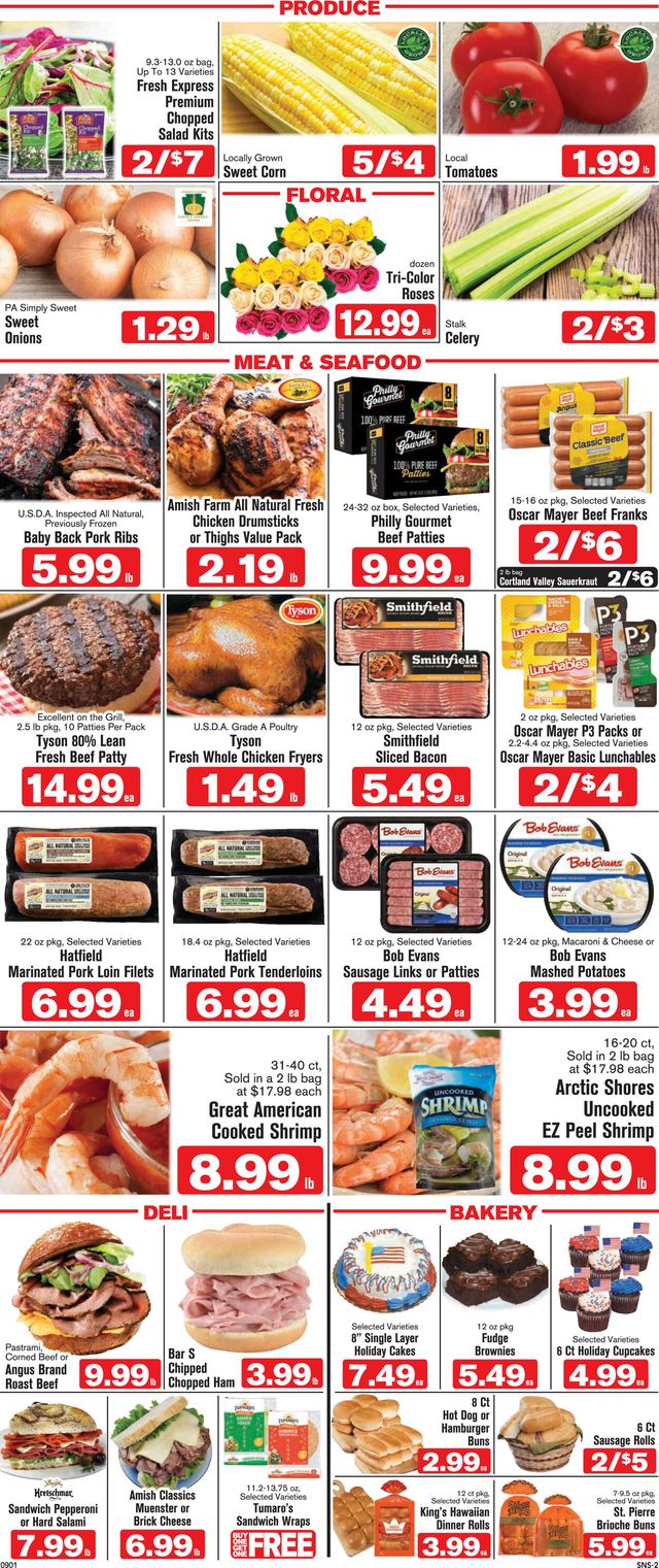 Shop ‘n Save (Pittsburgh) Ad from 09/01/2022