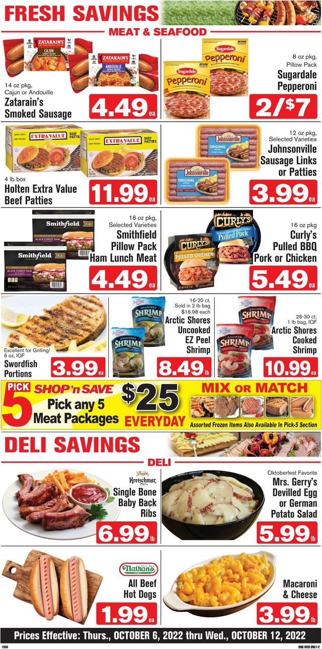 Shop ‘n Save (Pittsburgh) Ad from 10/06/2022