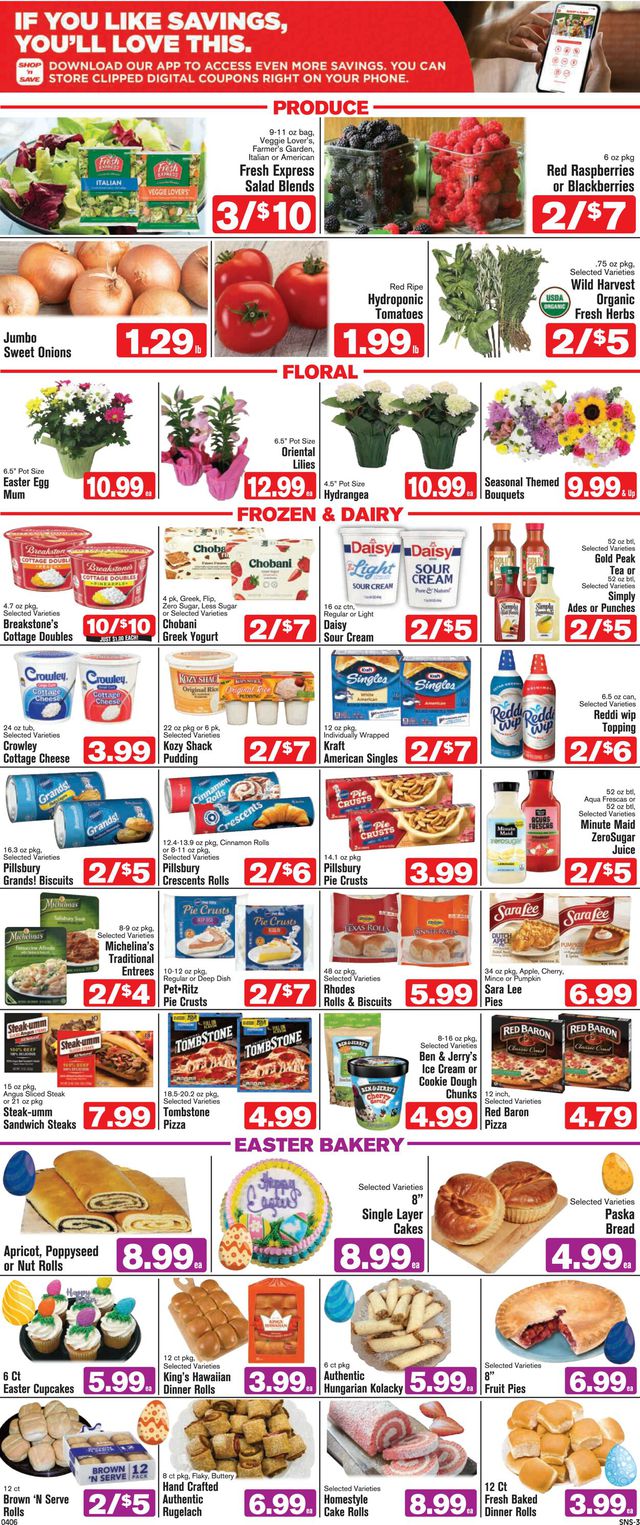 Shop ‘n Save (Pittsburgh) Ad from 04/06/2023