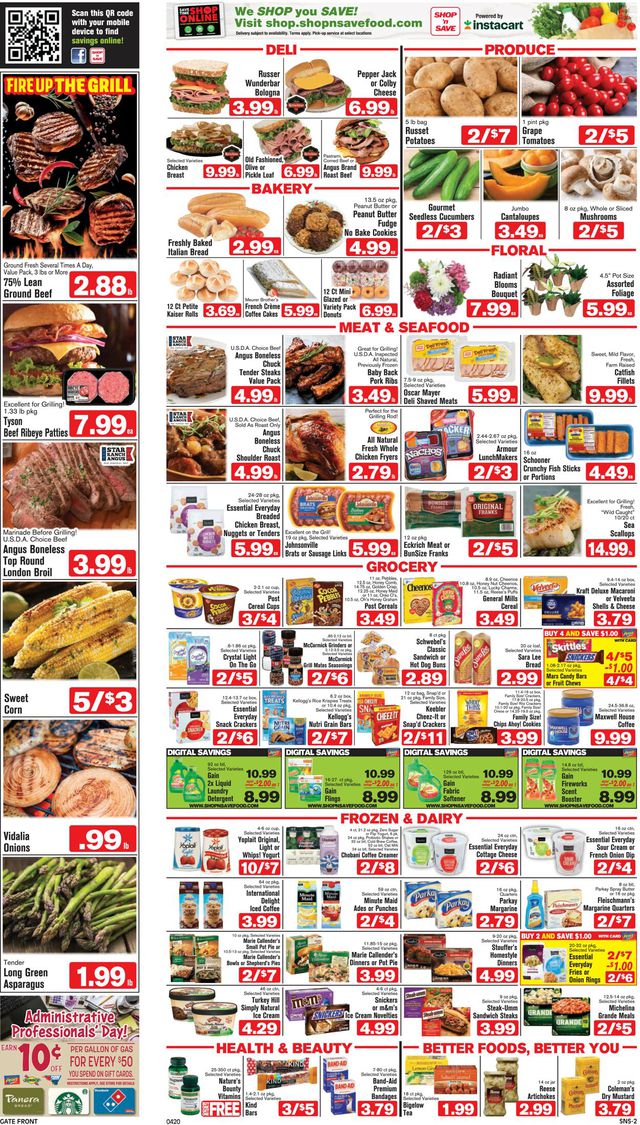 Shop ‘n Save (Pittsburgh) Ad from 04/20/2023