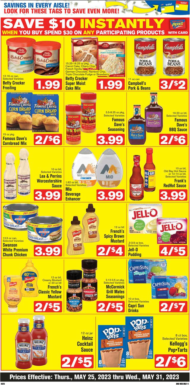 Shop ‘n Save (Pittsburgh) Ad from 05/25/2023