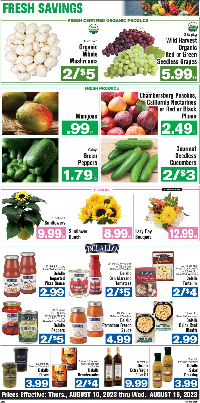 Shop ‘n Save (Pittsburgh) Ad from 08/10/2023