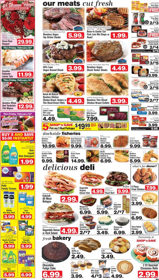 Shop ‘n Save Ad from 02/13/2020