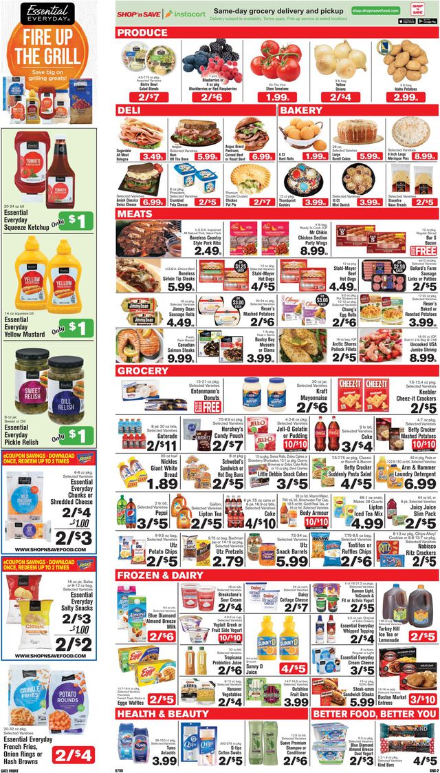 Shop ‘n Save Ad from 07/09/2020