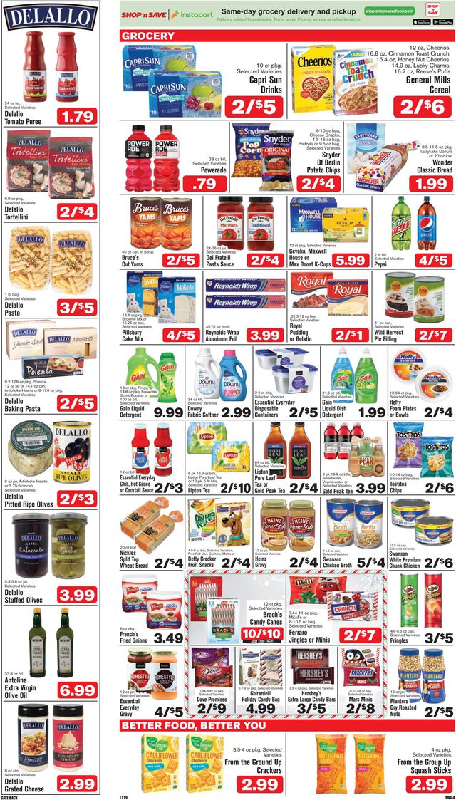 Shop ‘n Save Ad from 11/19/2020